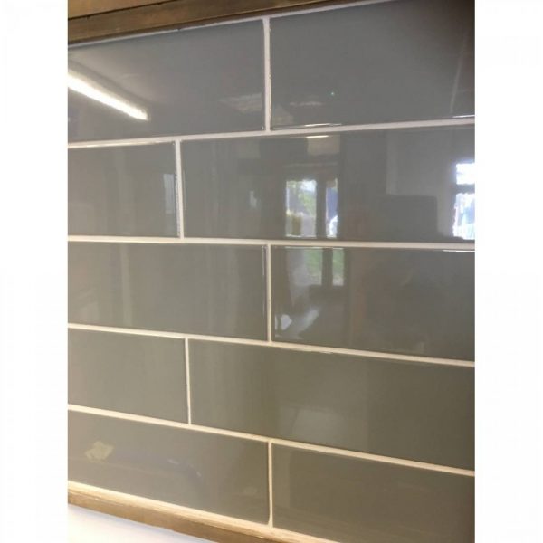 liso grey gloss 10x30 tiles