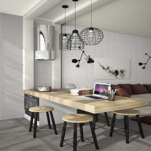 microcemento_gris_and_muro_blanco Tiles